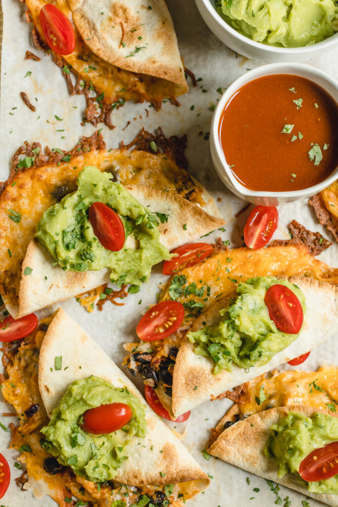 Crispy Chicken Sheet Pan Tacos Recipe Image