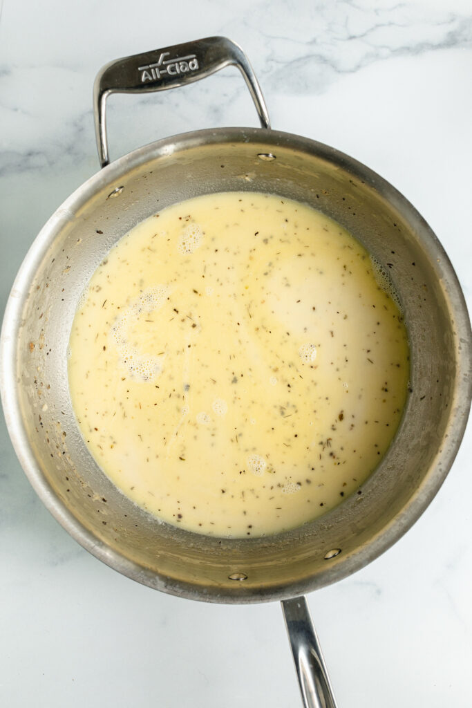 How to Make Creamy Chicken Linguine - 5