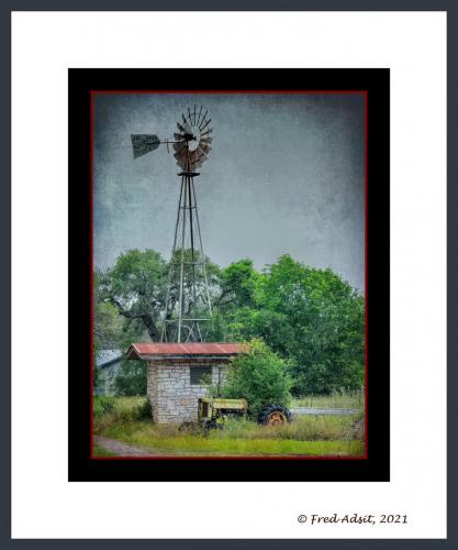 Windmill and Old Tractor-Enhanced-Edit-Edit
