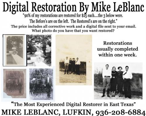 Digital Restoration By Mike LeBlanc
