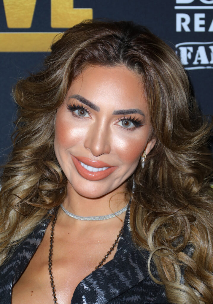 Farrah Abraham poses for photographers at an event promoting the WeTV reality show Marriage Boot Camp.