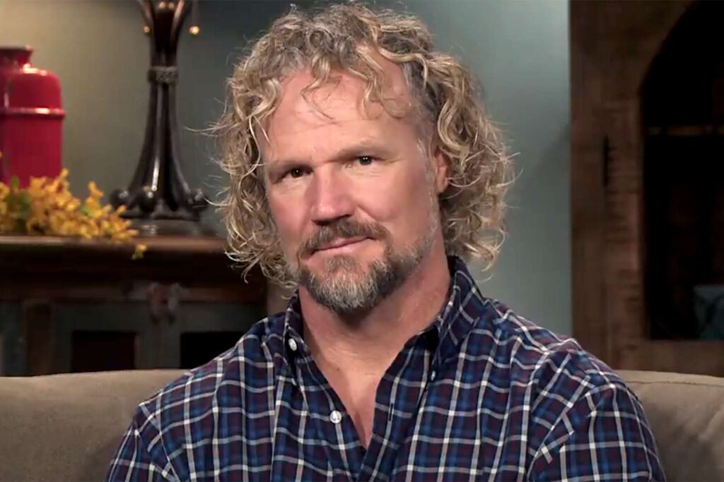 Kody Brown sits here for a confessional on Sister Wives Season 18.