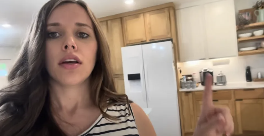 Jessa Duggar shows off her remodeled kitchen in her latest YouTube video.