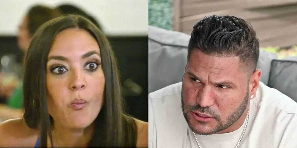 Sammi and Ronnie on Jersey Shore