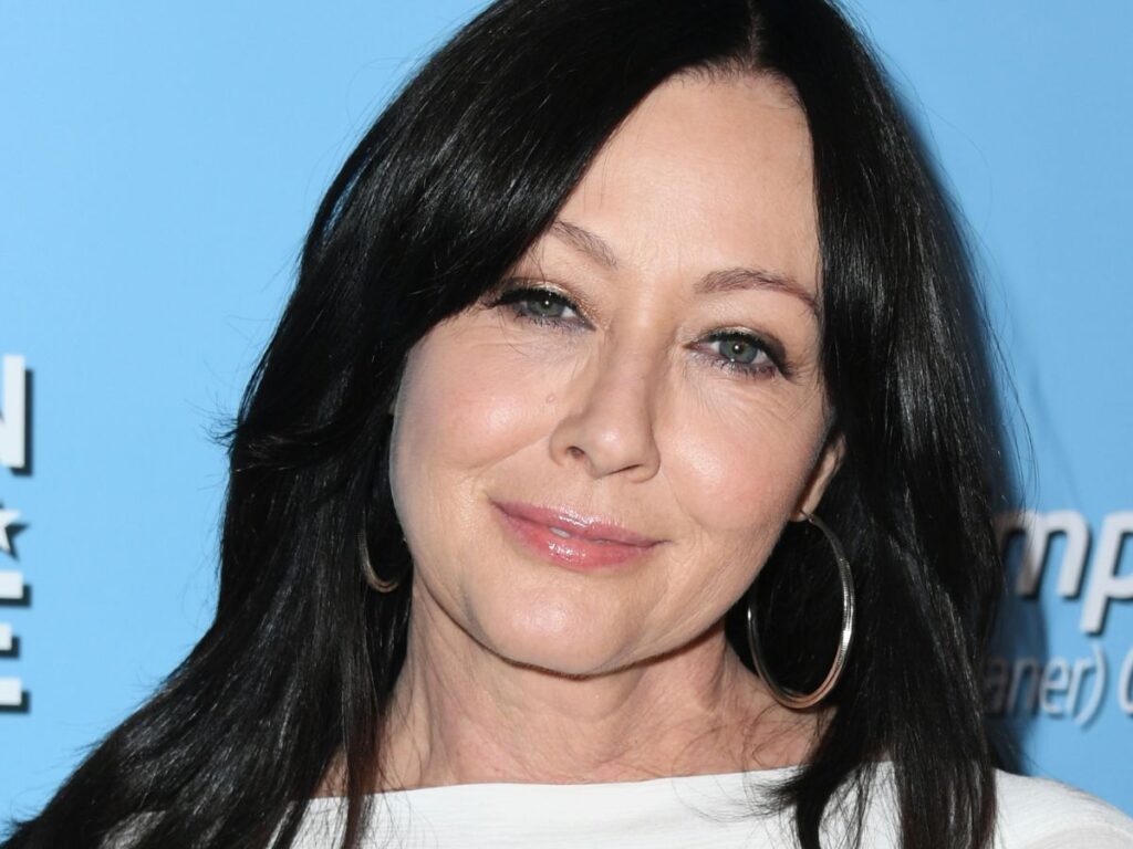 Shannen Doherty attends the 9th Annual American Humane Hero Dog Awards in 2019