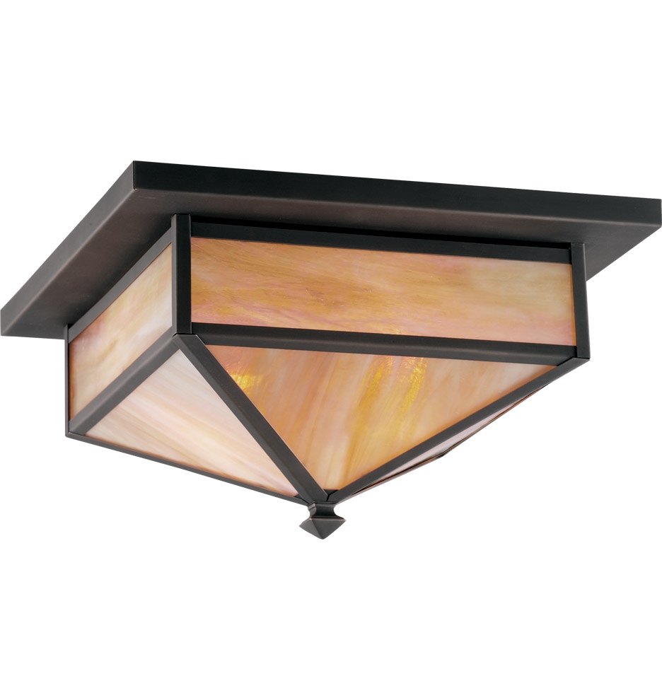 Arts And Crafts Ceiling Lighting Flush Mount