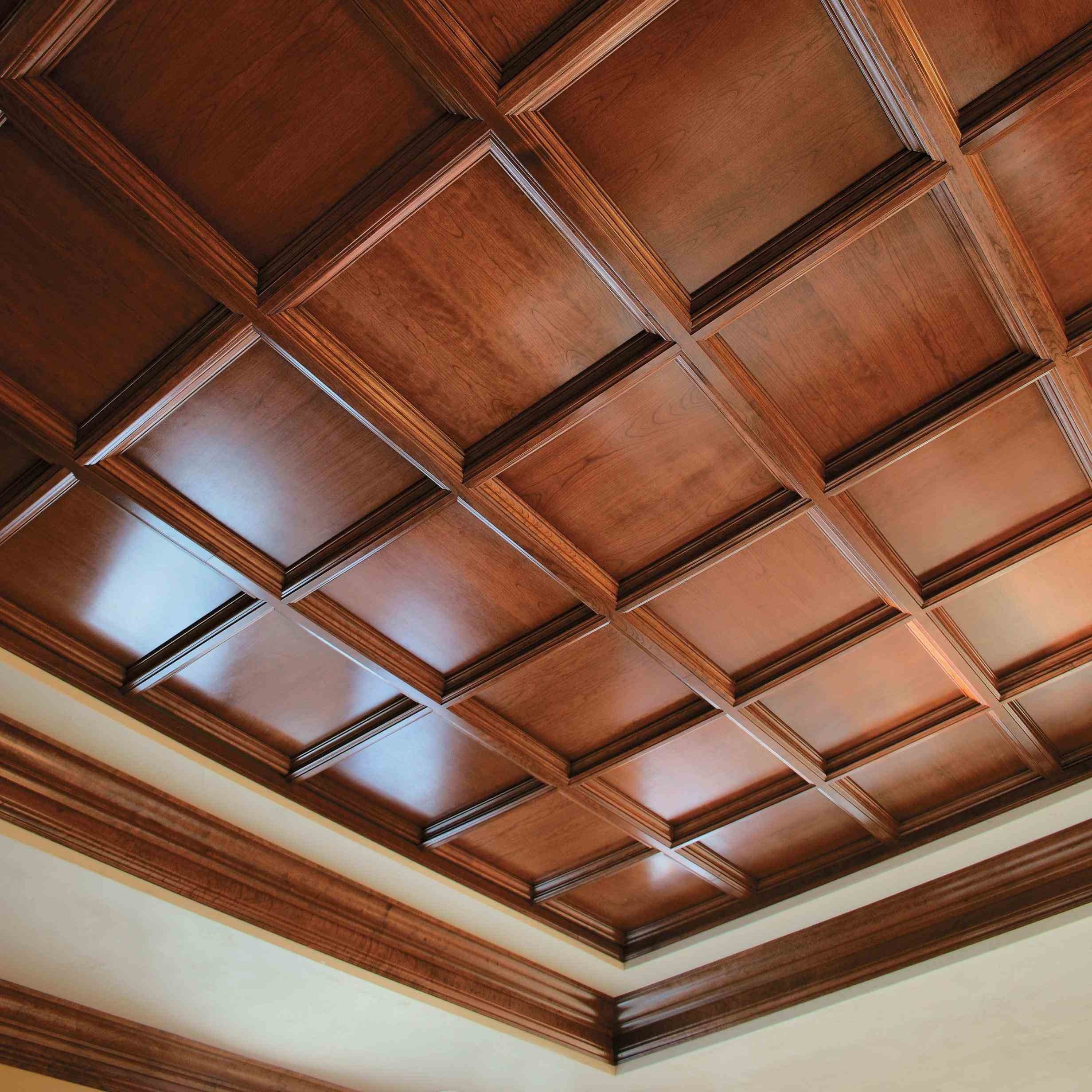 Drop Ceiling Tiles Wood Look