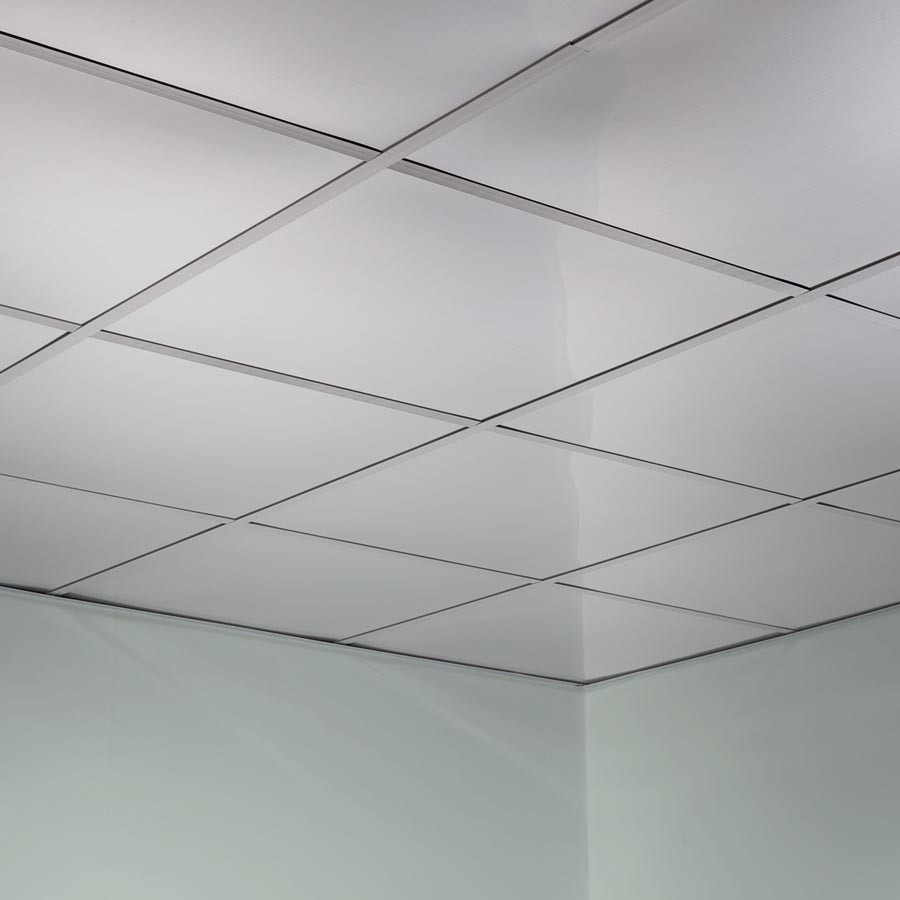 Flat White Ceiling Tiles