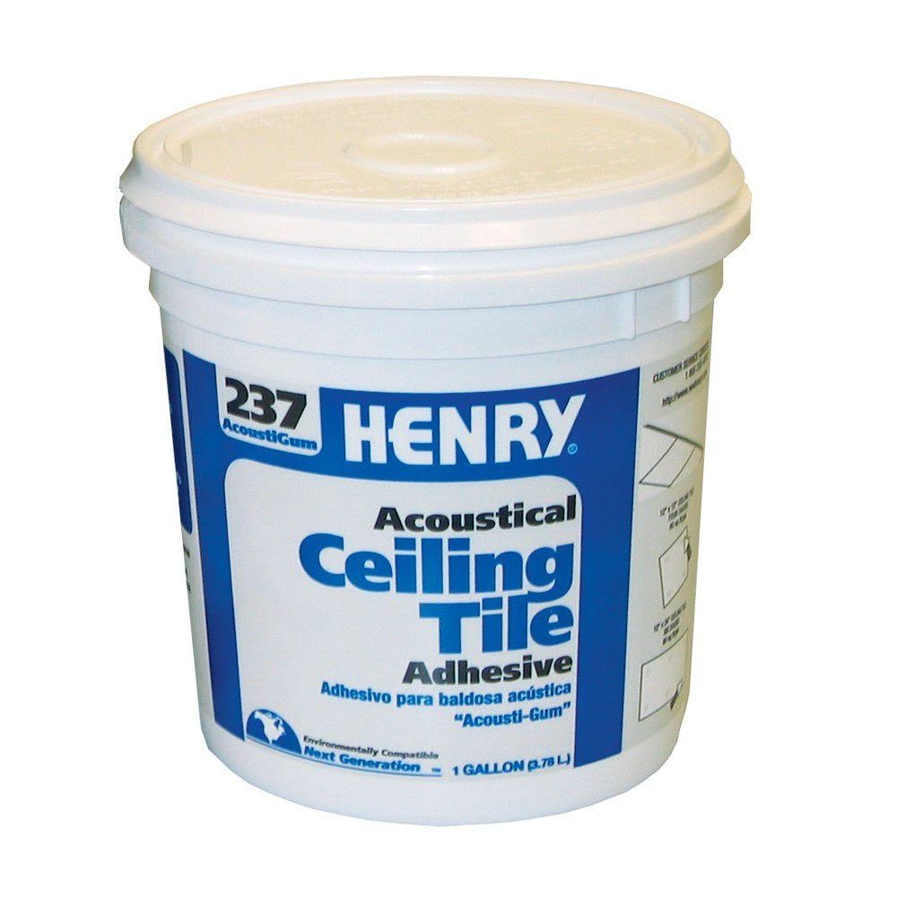 Henry Ceiling Tile Adhesive Henry Ceiling Tile Adhesive henry 237 1 gal acoustical ceiling tile adhesive 12016 the home 1000 X 1000
