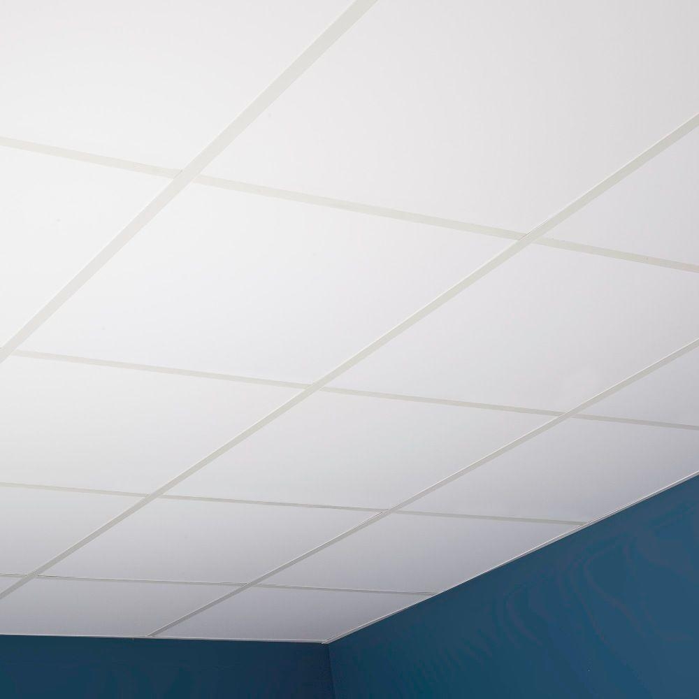 Non Textured Ceiling Tiles Non Textured Ceiling Tiles genesis 2 ft x 2 ft smooth pro lay in ceiling tile 740 00 the 1000 X 1000
