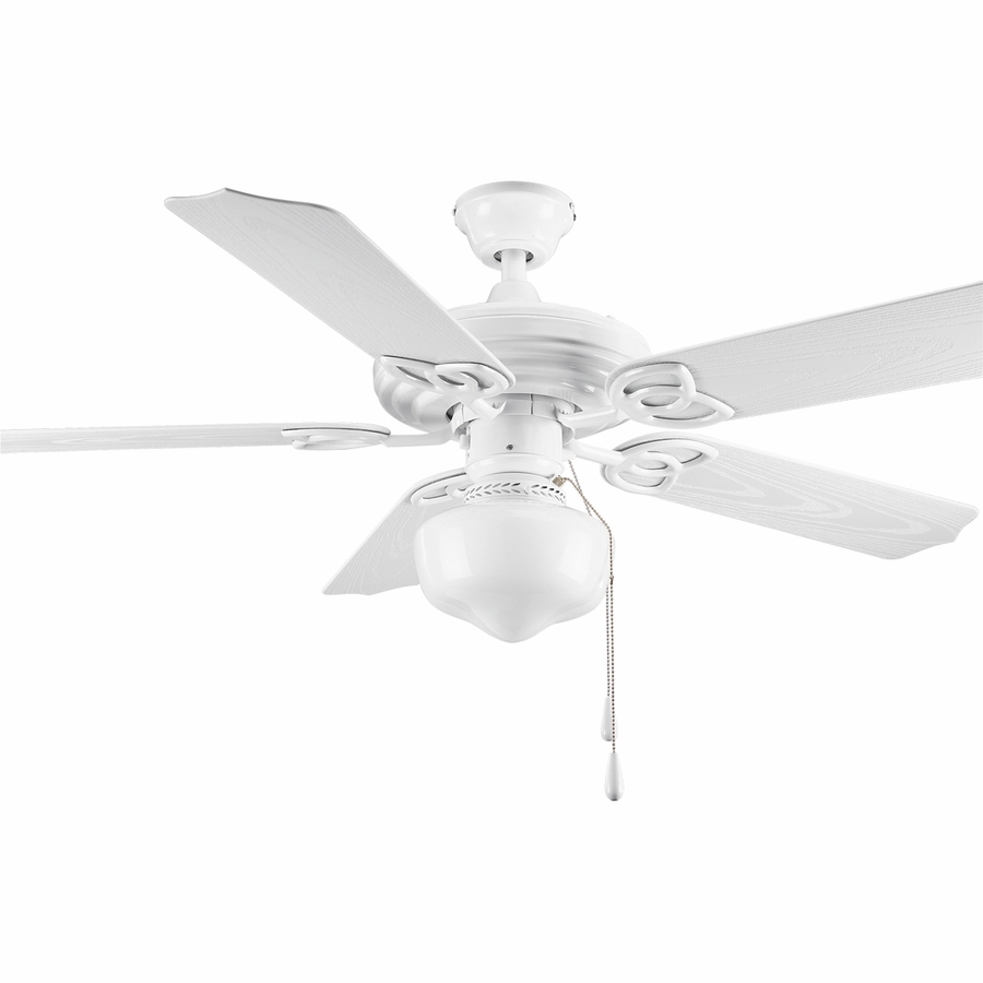 White Ceiling Fan With Schoolhouse Lightlighting p2620 30ebwb schoolhouse 1 light ceiling fan light kit