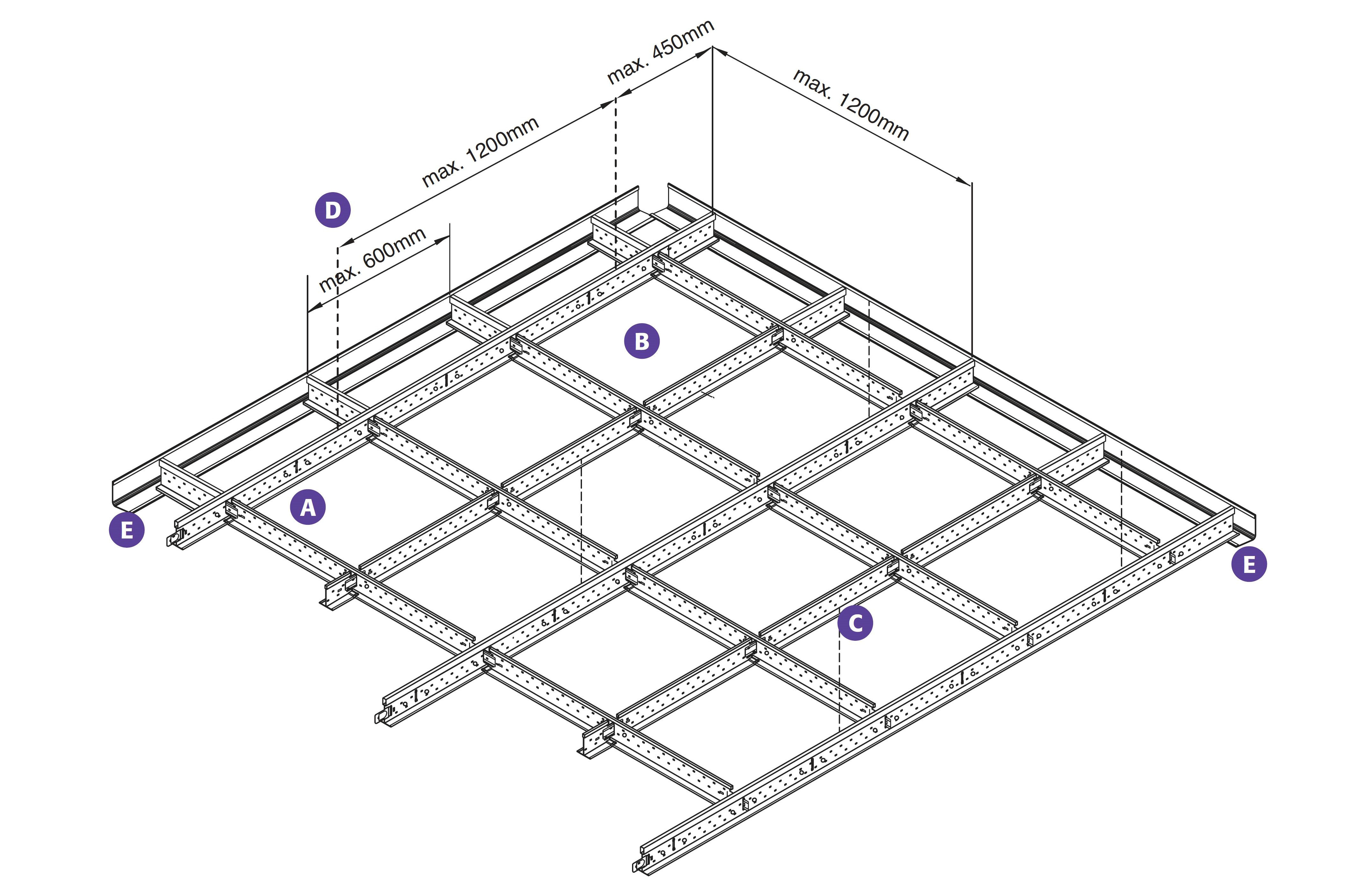 Permalink to Ceiling Tile Grid Systems
