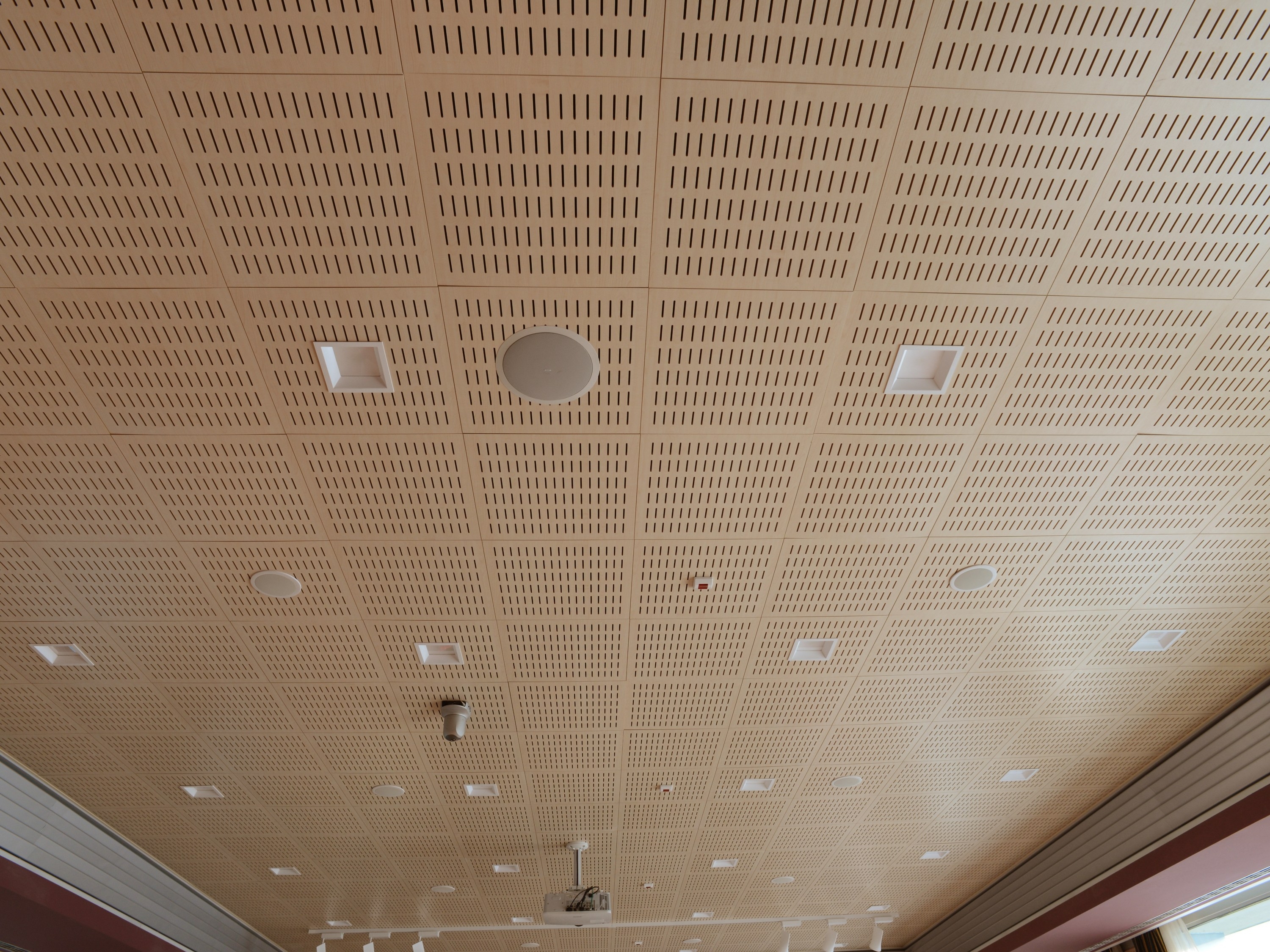 Covering Up Acoustic Ceiling Tiles