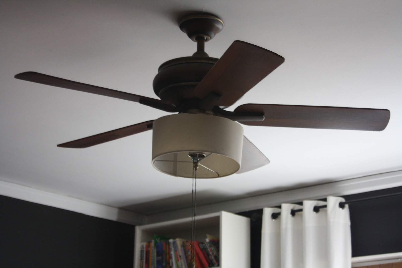 Permalink to Drum Shade Over Ceiling Fan Light