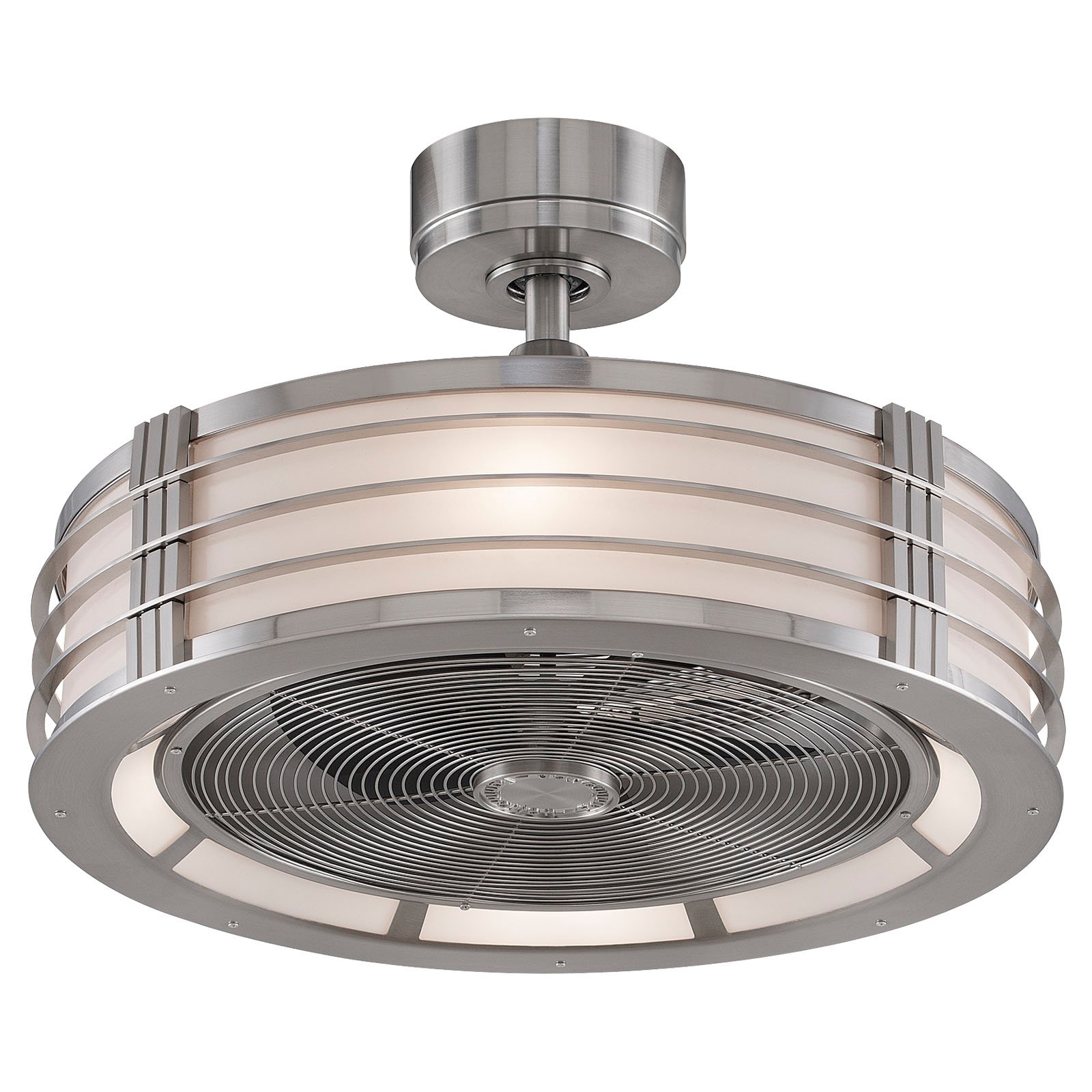 Permalink to Exhale Bladeless Ceiling Fan With Light