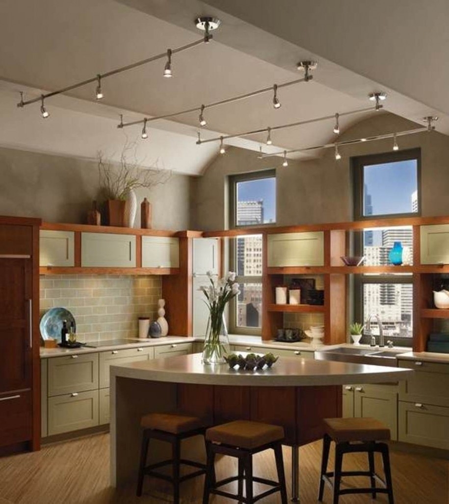 Lights For Vaulted Ceilings Kitchen
