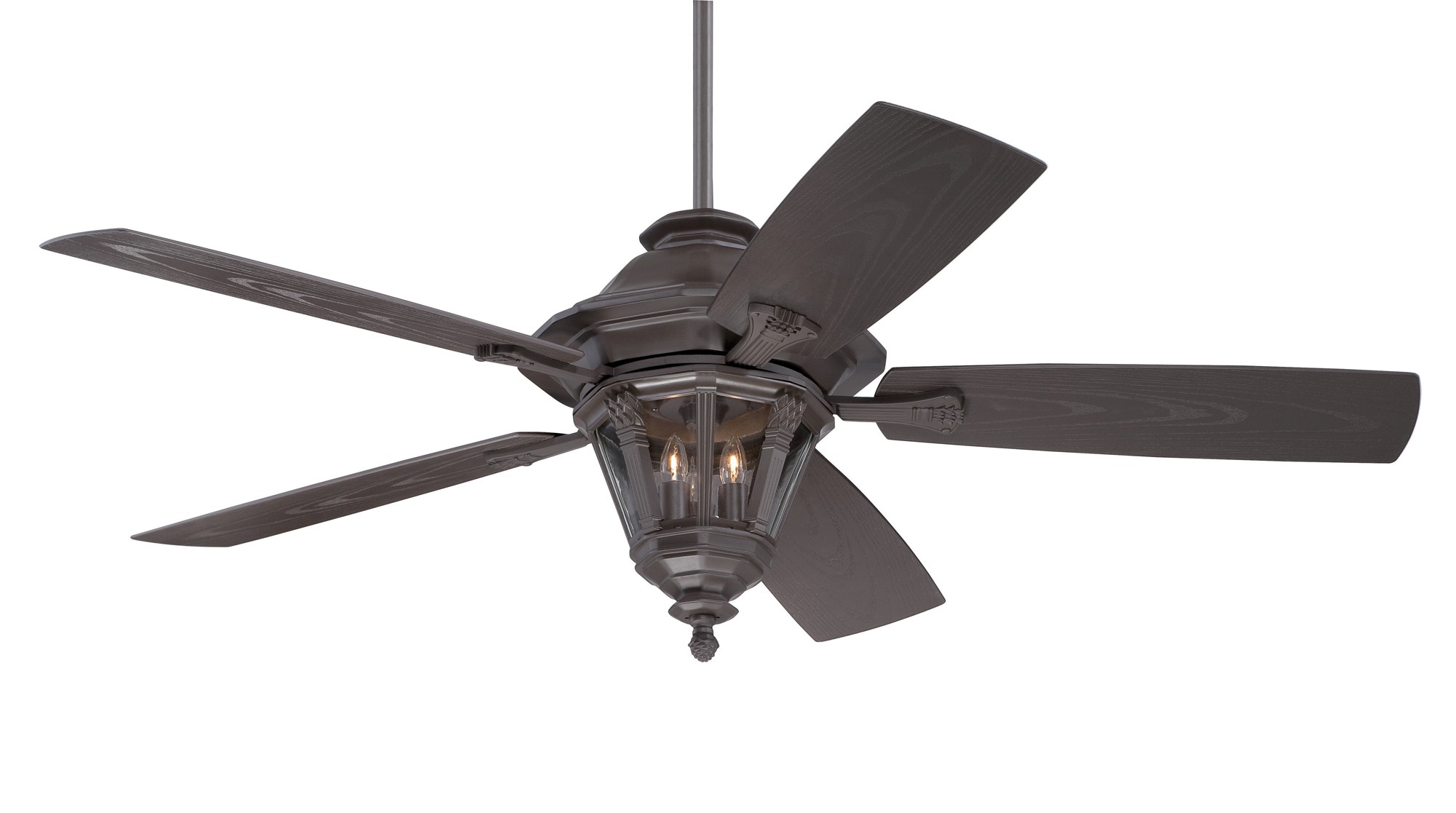 Outdoor Ceiling Fan With Lantern Light