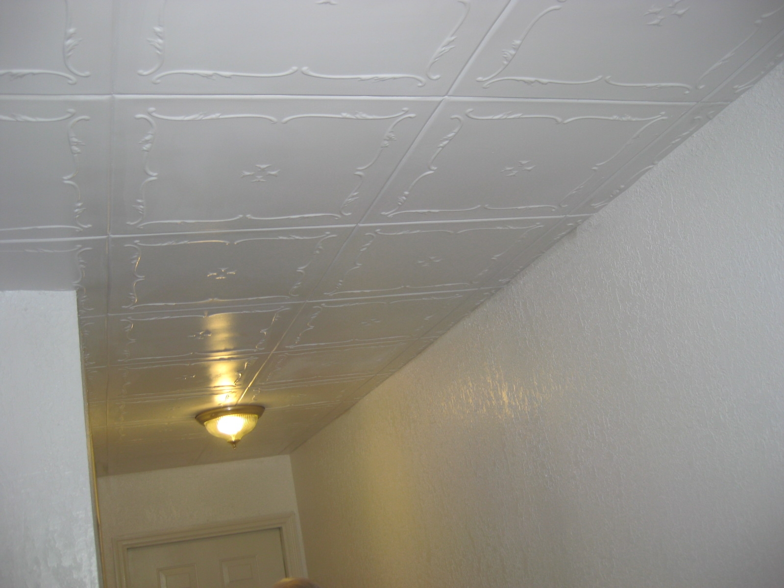 Styrofoam Beadboard Ceiling Tiles