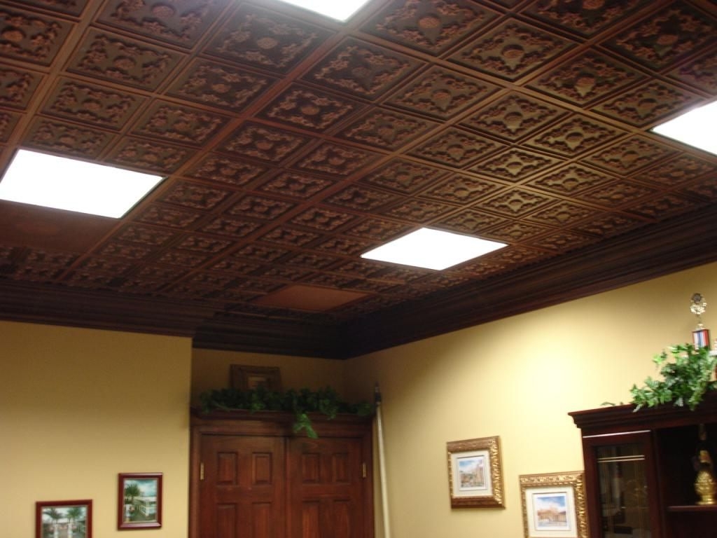 Wood Ceiling Tiles 2×2