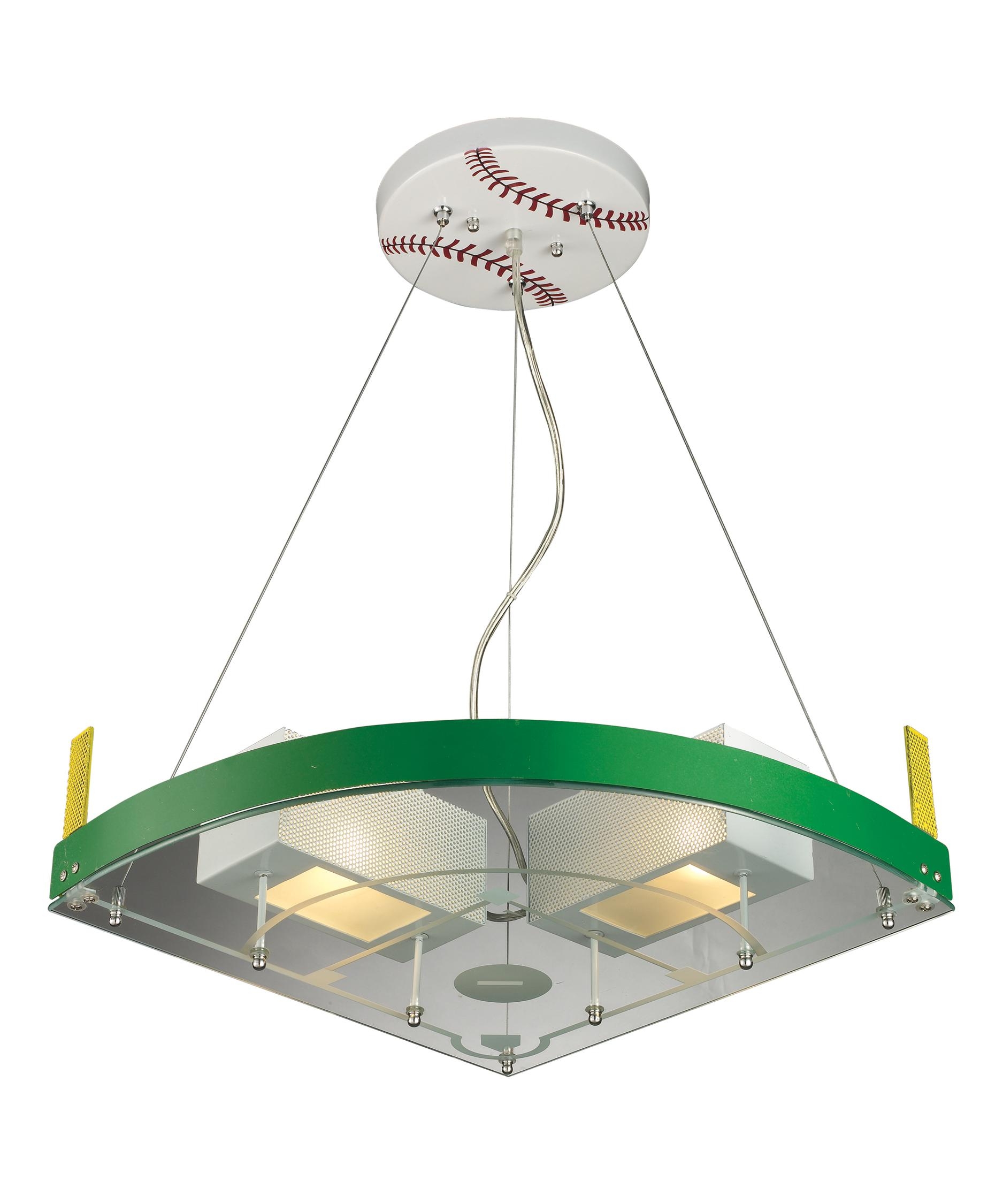 Baseball Themed Ceiling Light