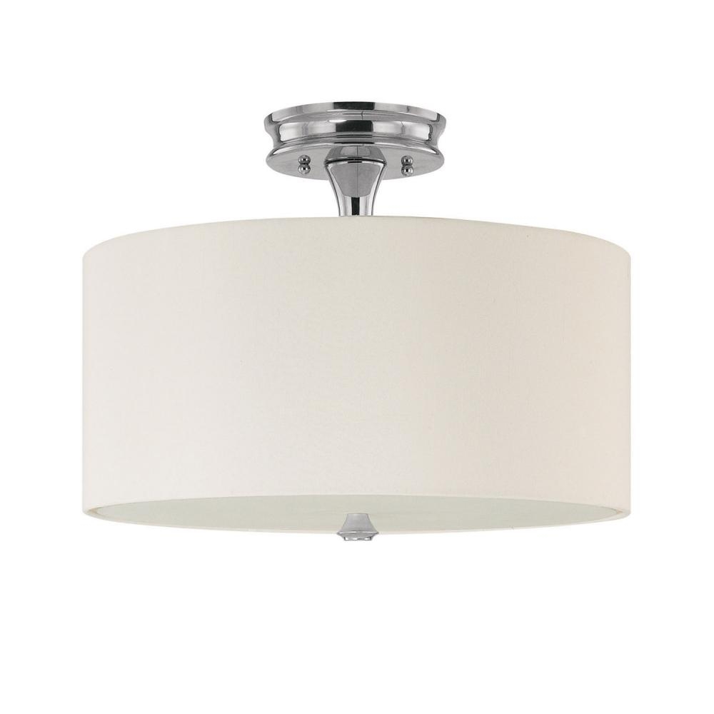 Drum Shade Ceiling Mount Lights