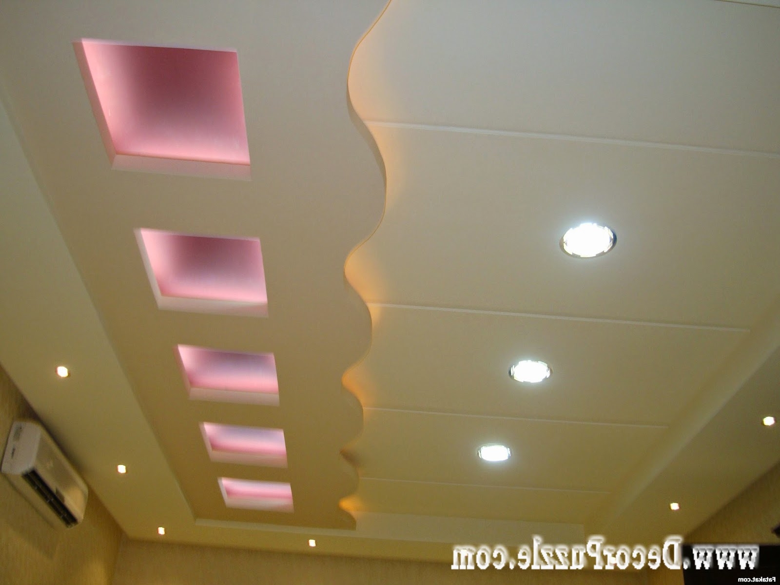 False Ceiling Designs With Led Lights