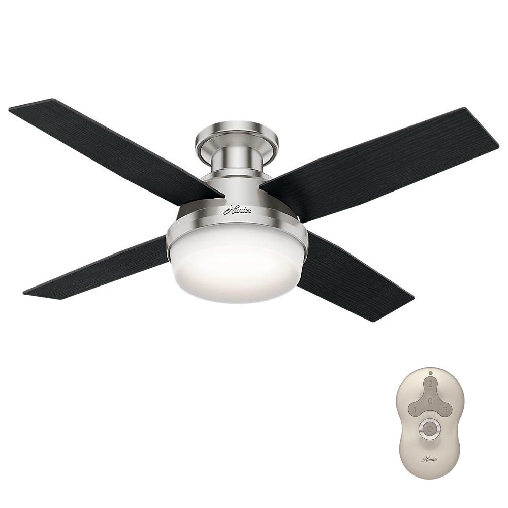 Hunter Ceiling Fan With Light And Remote Control