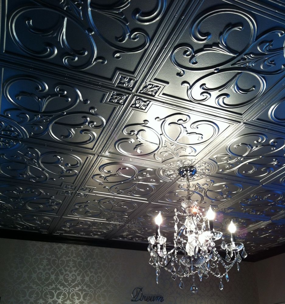 Permalink to Pressed Tin Drop Ceiling Tiles