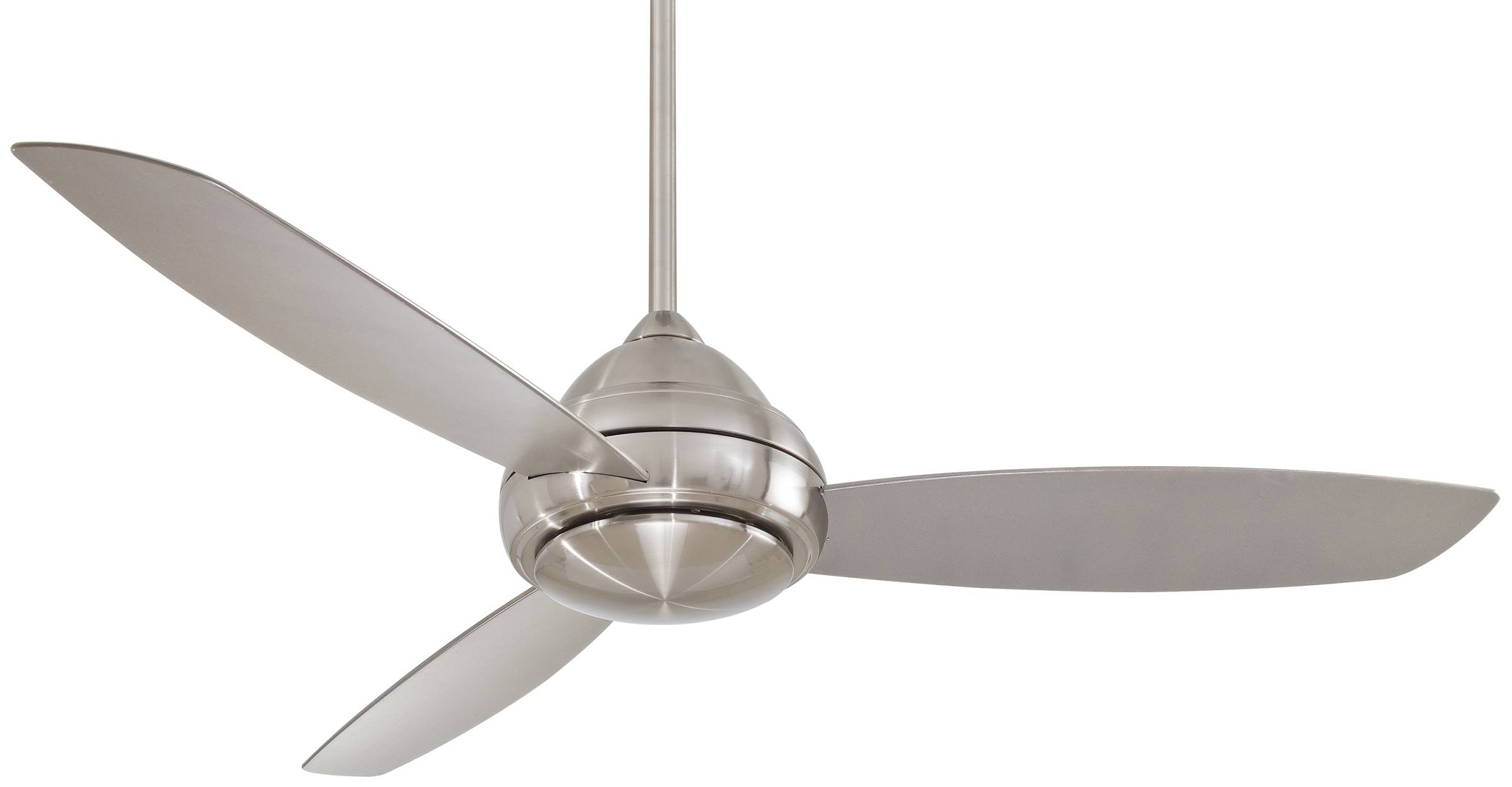 Stainless Steel Ceiling Fan Without Lights