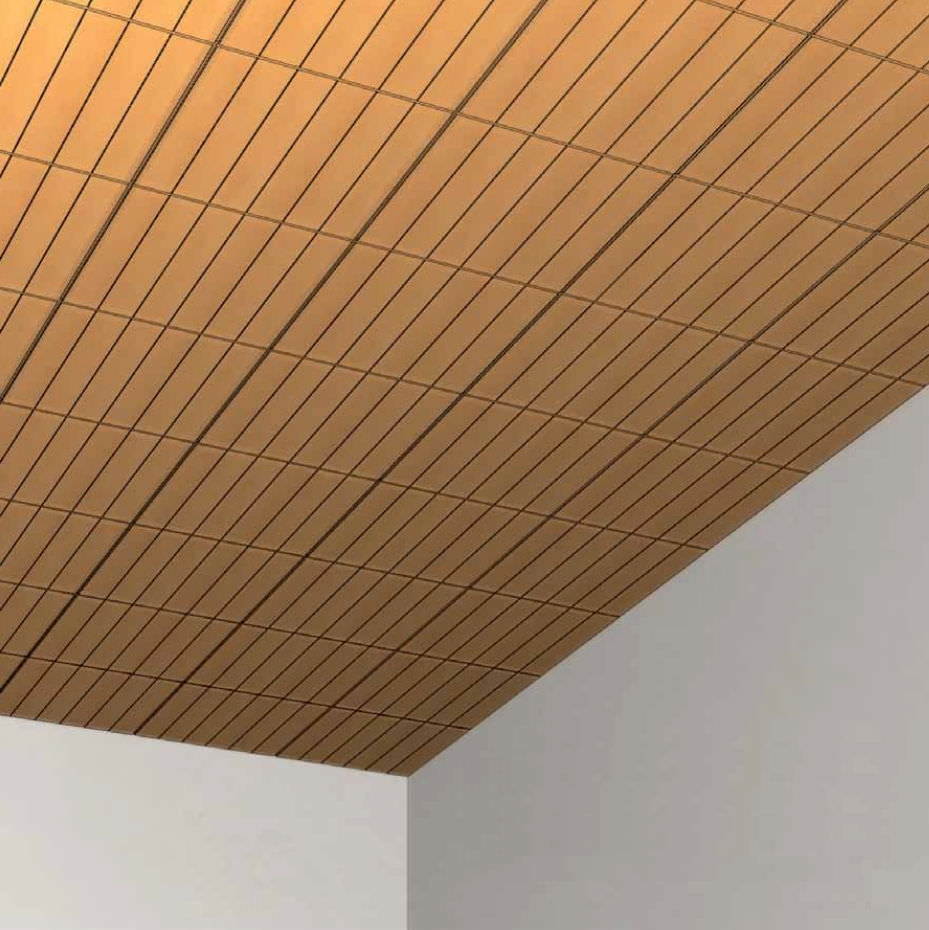Wood Tile Drop Ceiling
