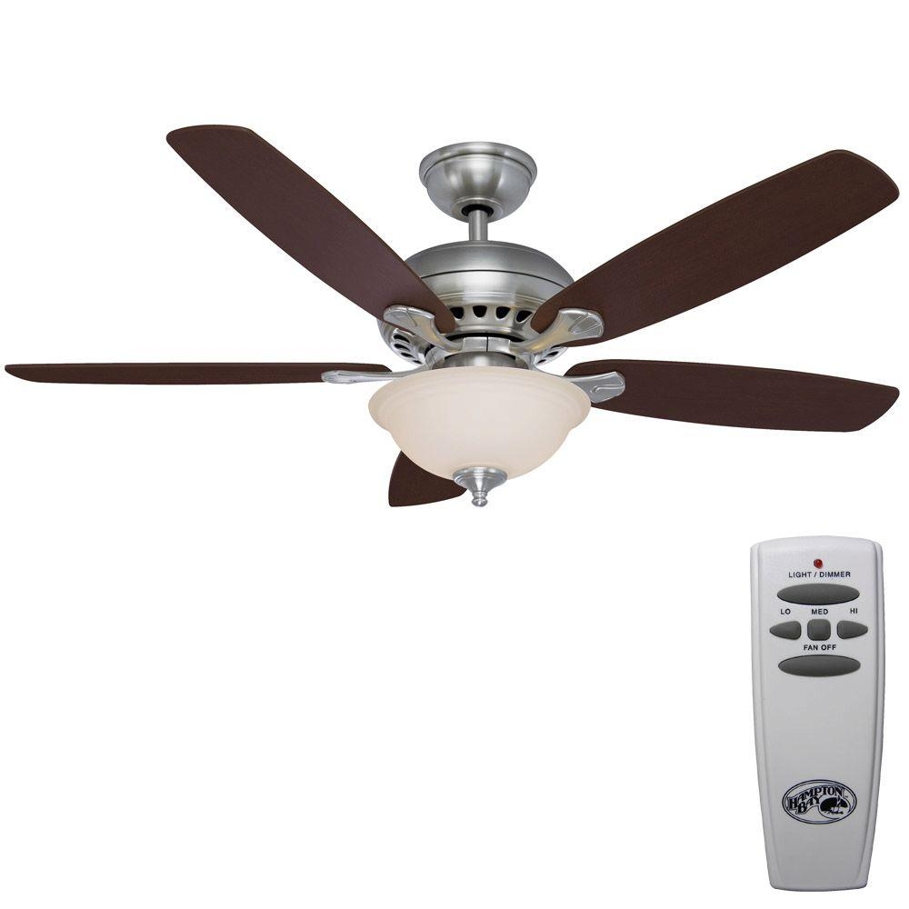 52 Flush Mount Ceiling Fan With Light And Remote
