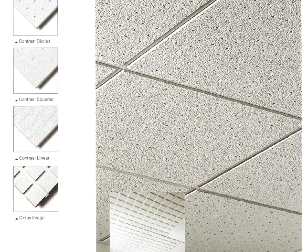 Armstrong Cirrus Tegular Ceiling Tiles