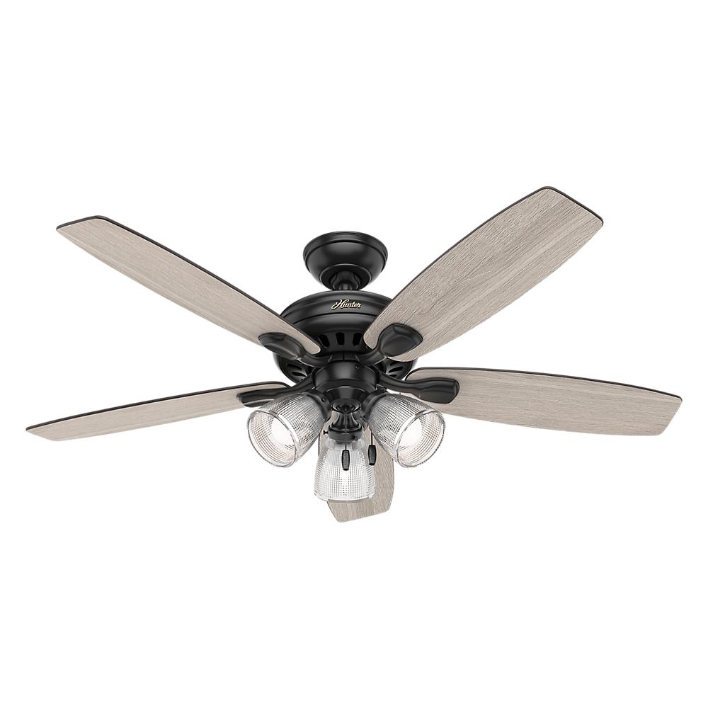 Permalink to Black Ceiling Fan With Light Kit