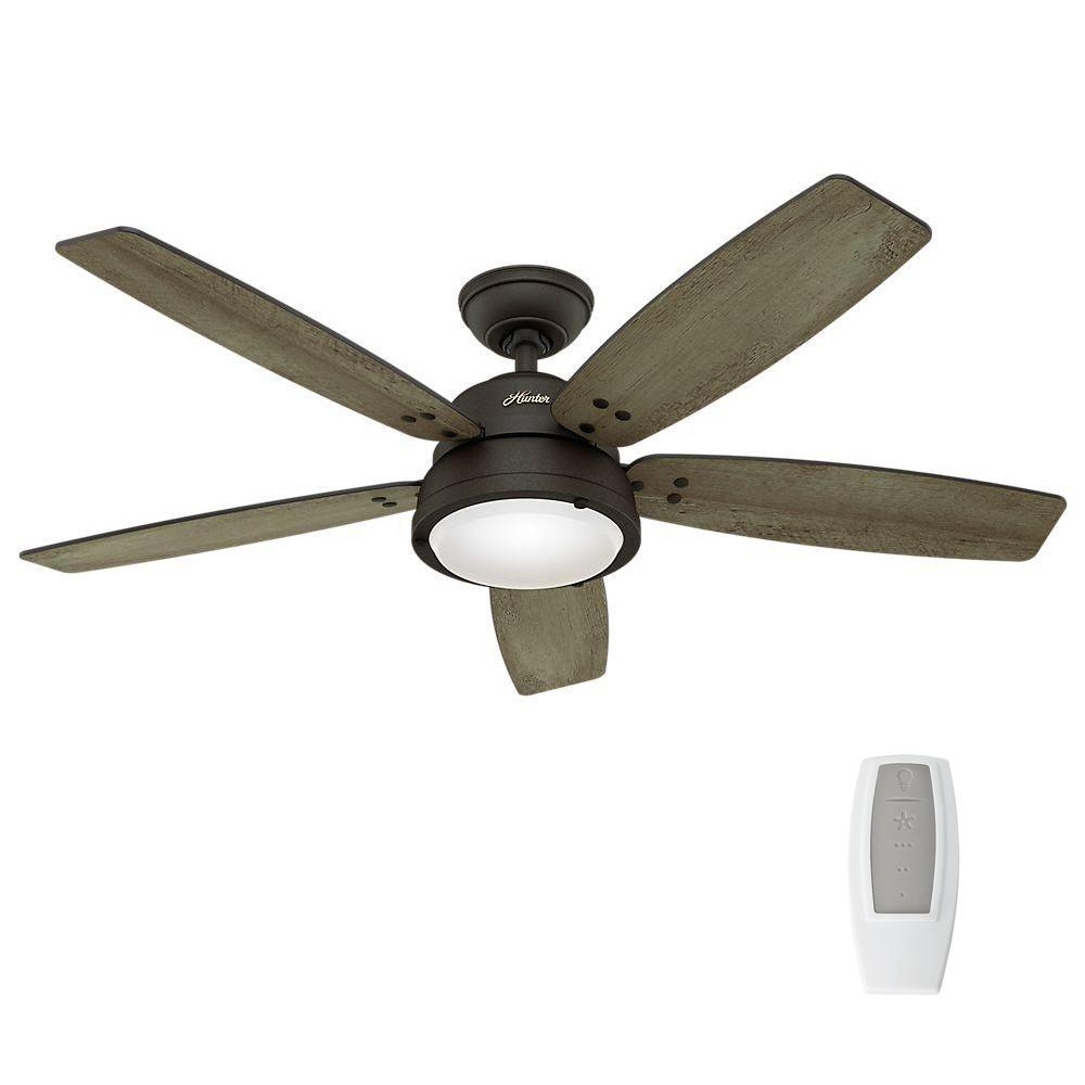 Ceiling Fans With Lights And Remote Hunter