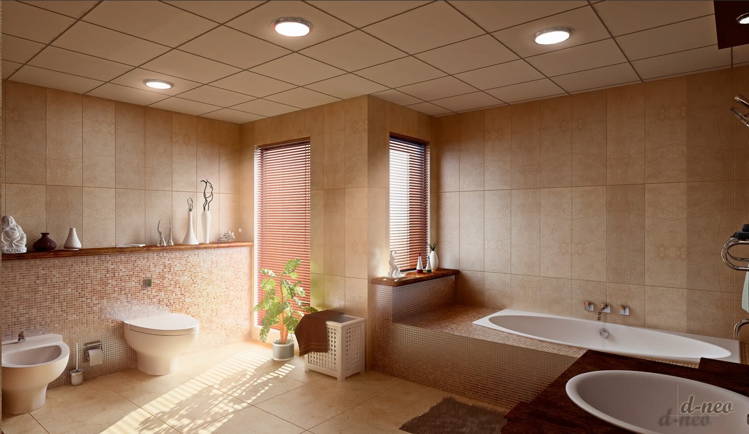 Ceiling Tile Ideas For Bathroom