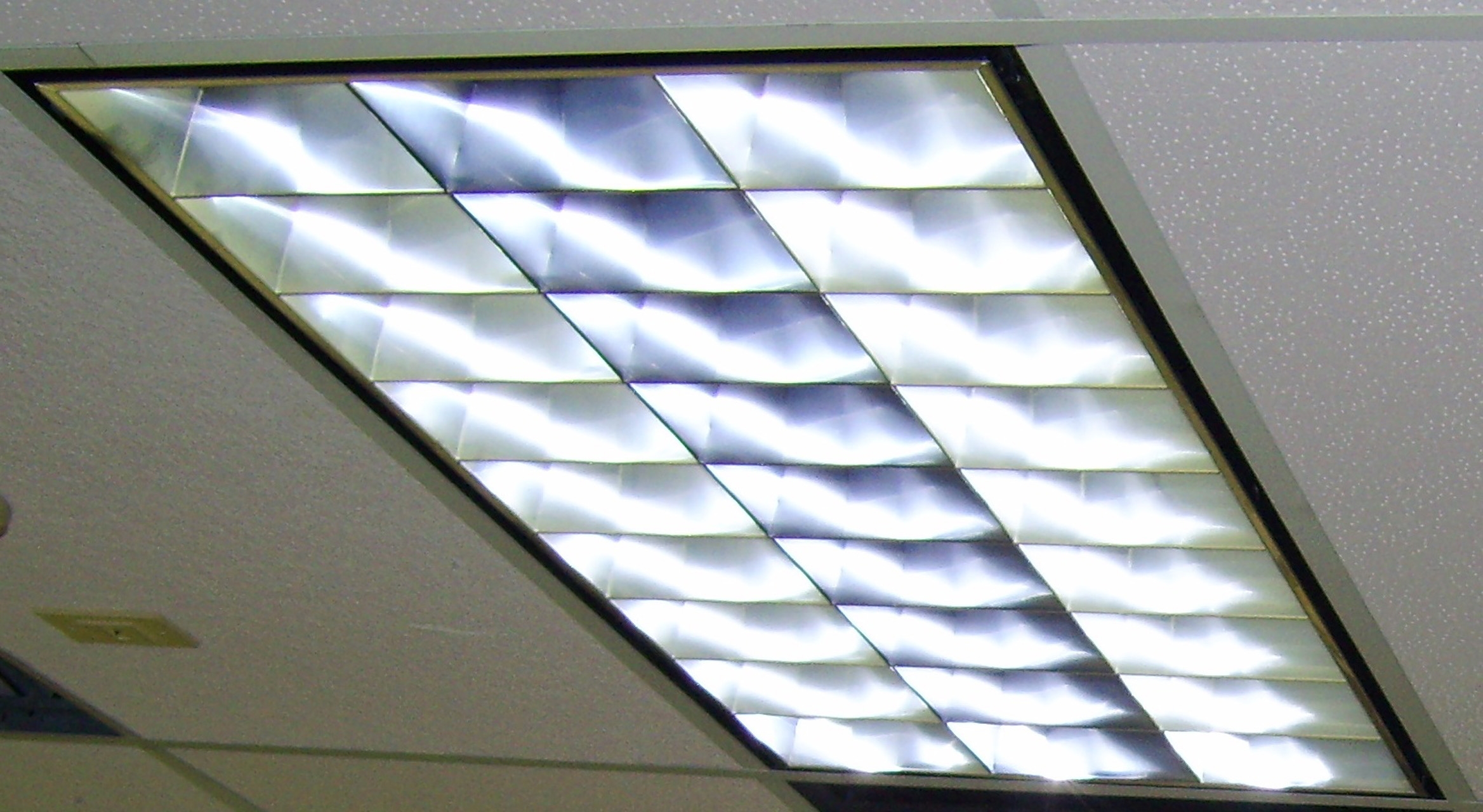 Drop Ceiling Fluorescent Lights