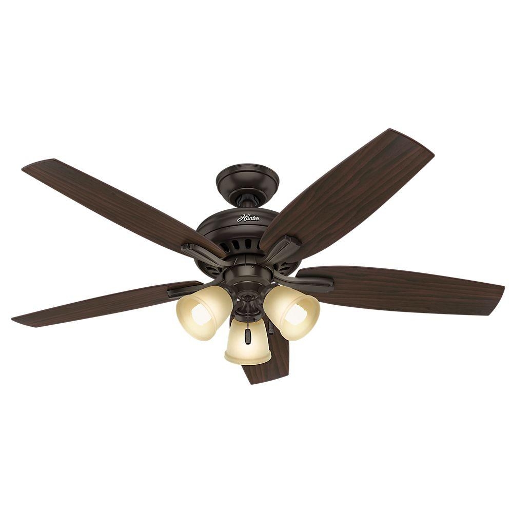 Hunter Ceiling Fan With 3 Lights
