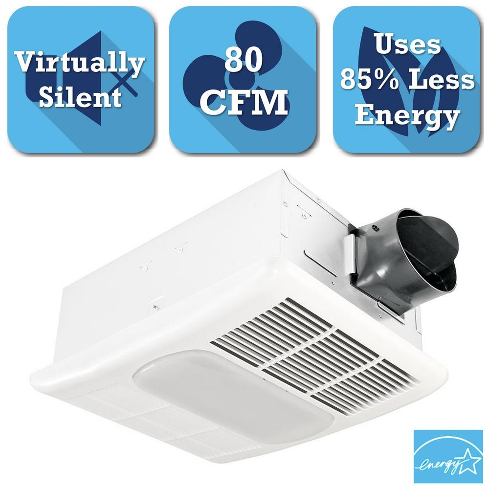 Permalink to Radiance 80 Cfm Ceiling Exhaust Fan With Light And Heater