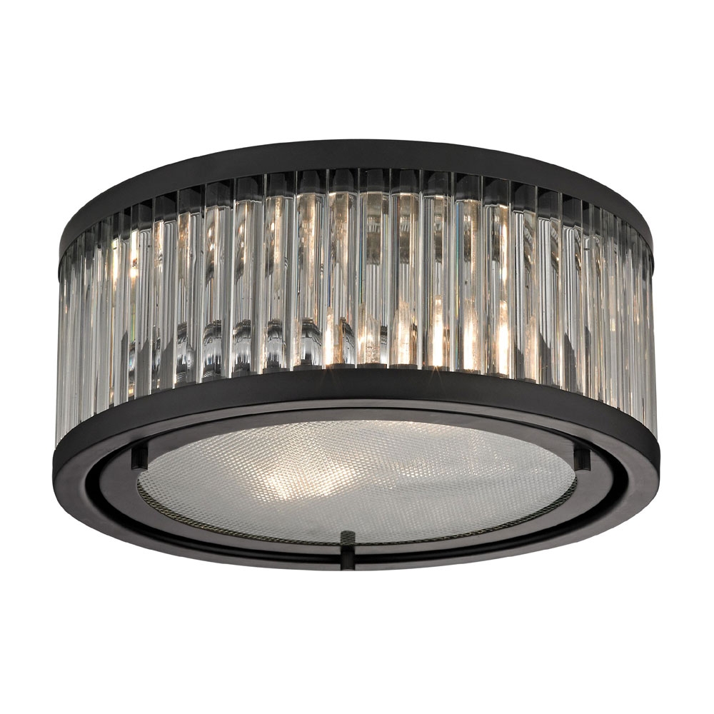 Permalink to Small Bronze Flush Mount Ceiling Light