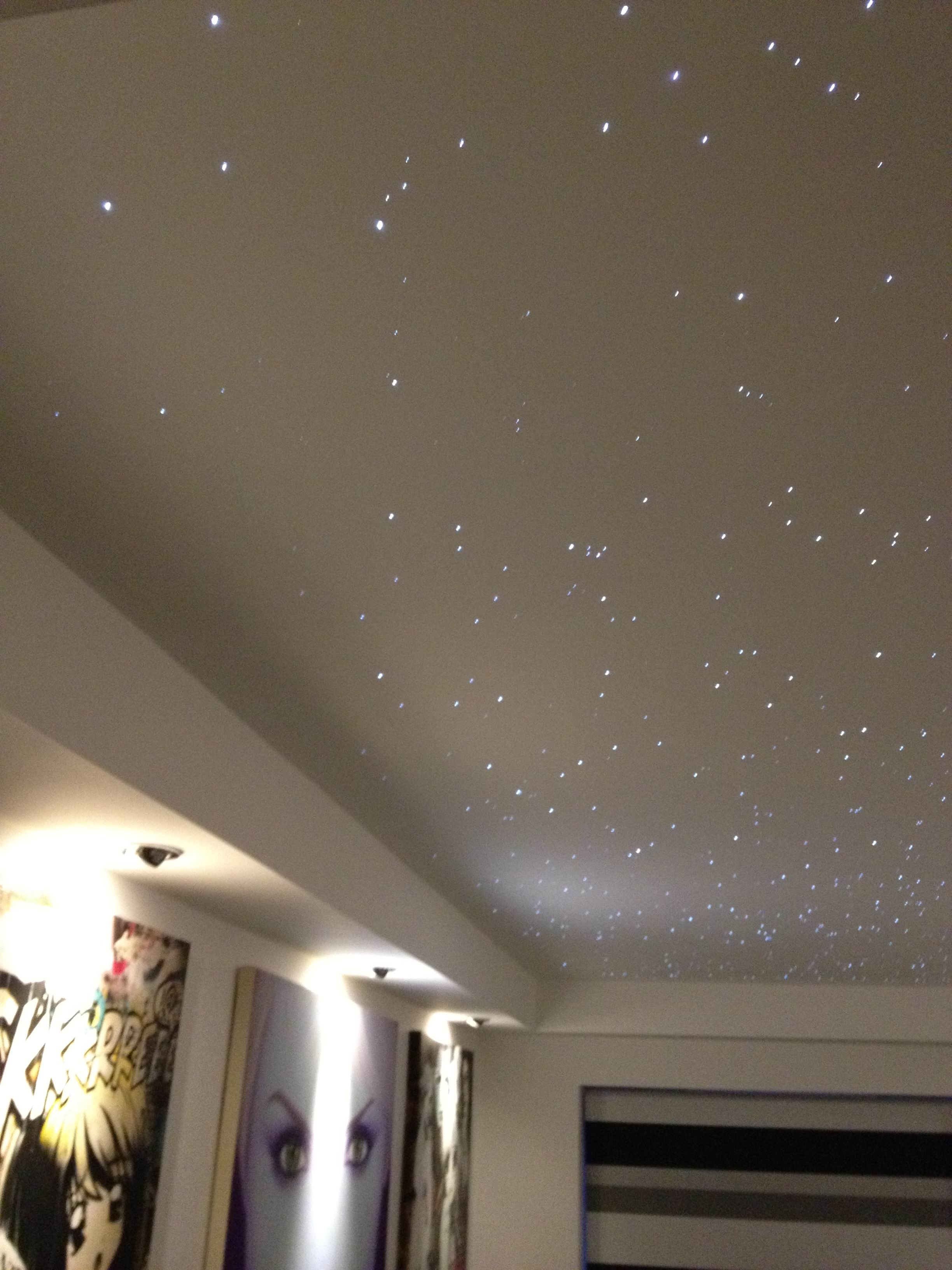 Stars On Ceiling Lights Project