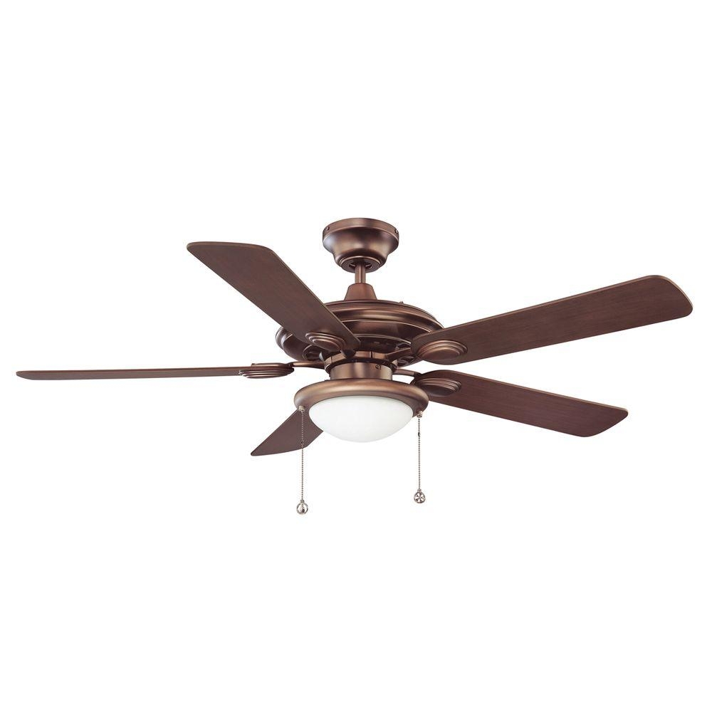 Allen And Roth Ceiling Fan Light Kithampton bay gazebo 52 in led indooroutdoor weathered bronze