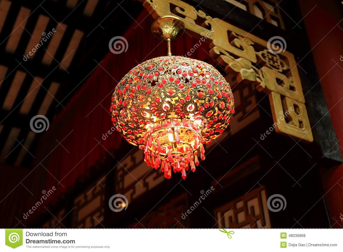 Asian Ceiling Light