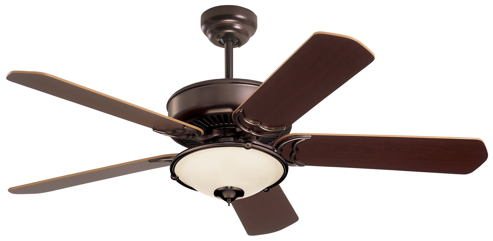 Damp Location Ceiling Fan With Light