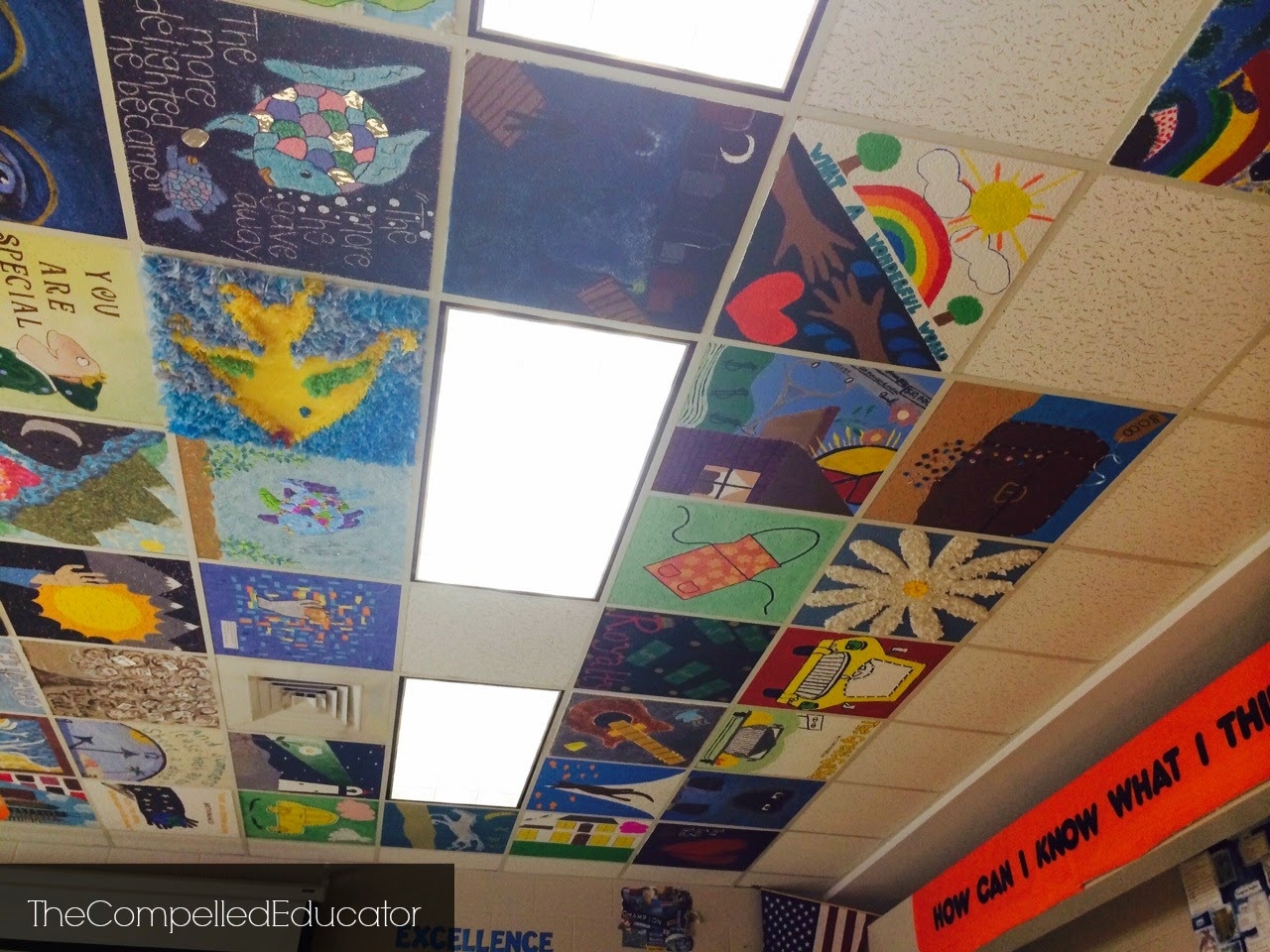 Permalink to Decorating Classroom Ceiling Tiles
