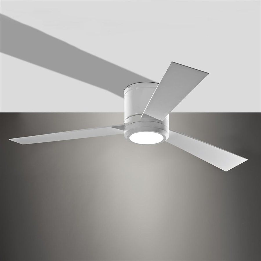 Flush Mount Ceiling Fan With Light For Kitchen