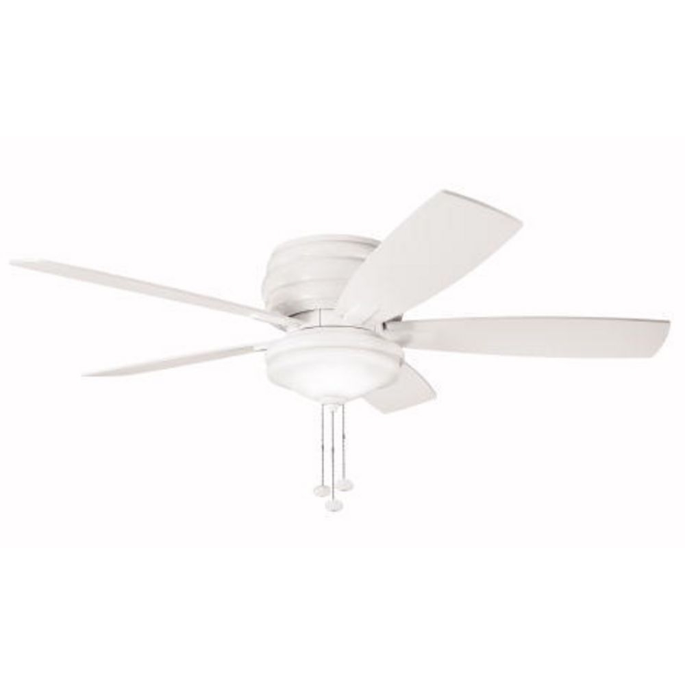 Hugger Ceiling Fan With Bright Light