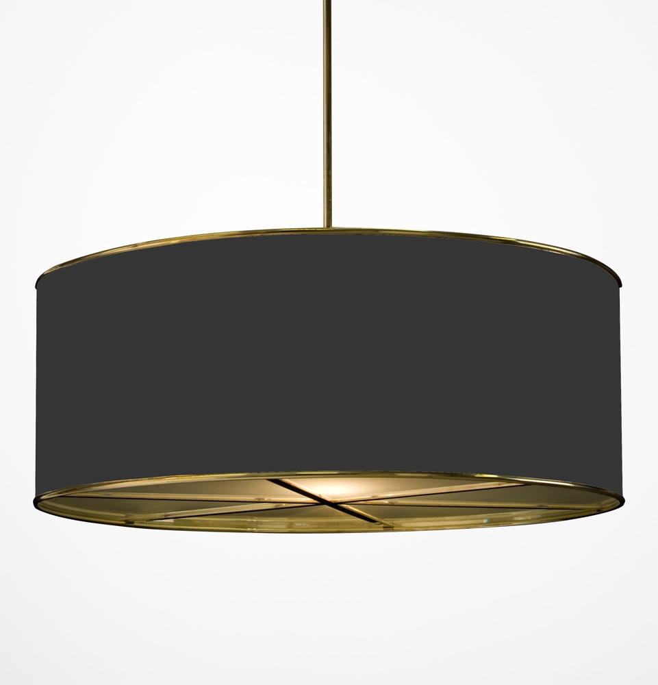 Large Drum Ceiling Light Shades