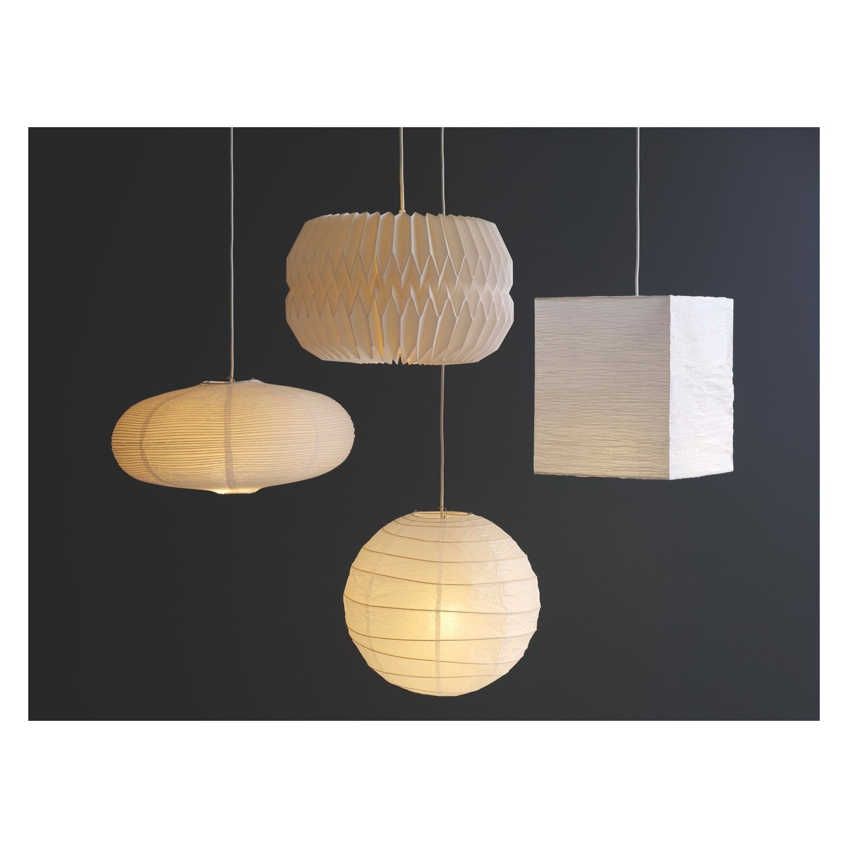 Large Paper Ceiling Light Shades