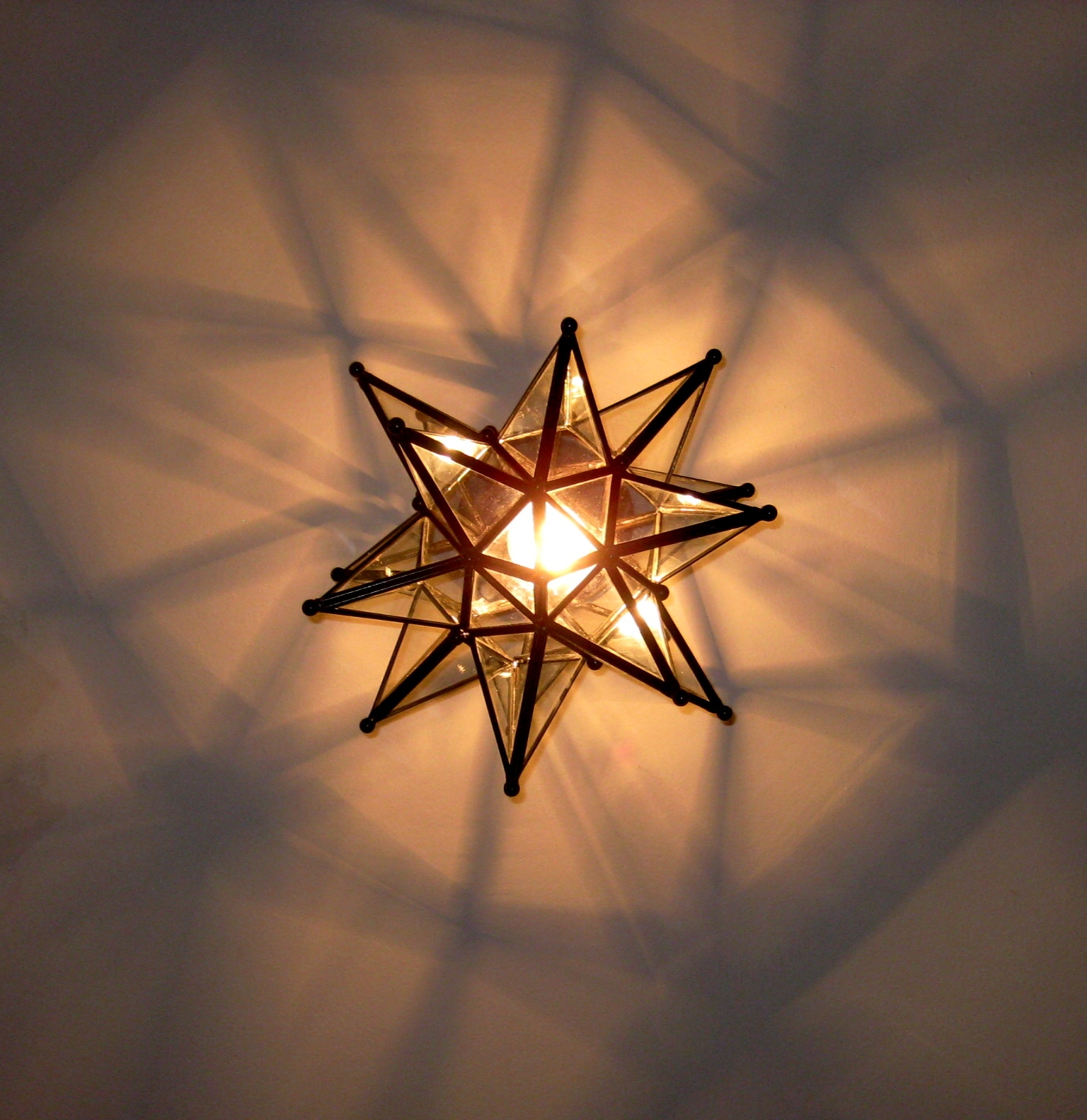 Permalink to Moravian Star Light Ceiling Mount