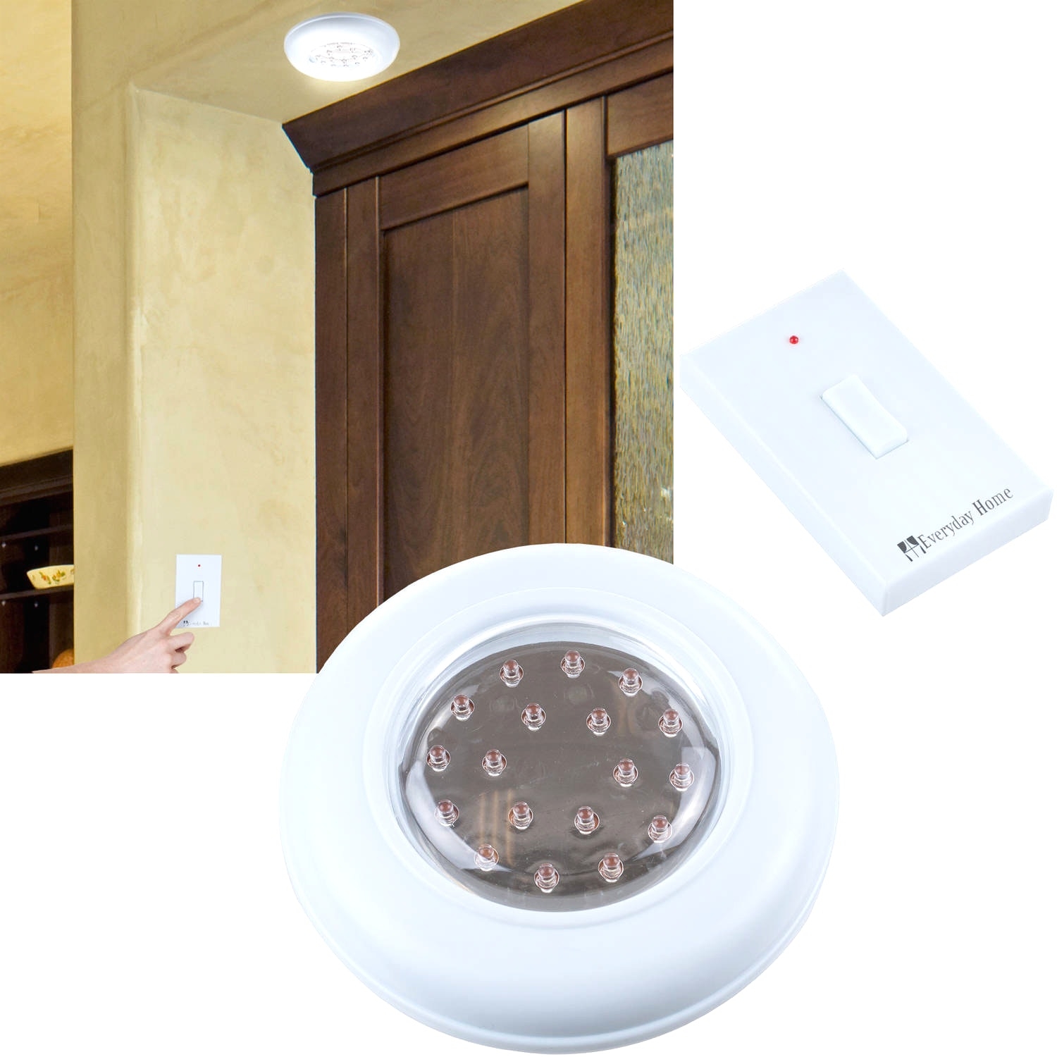 Remote Controlled Ceiling Light Switch